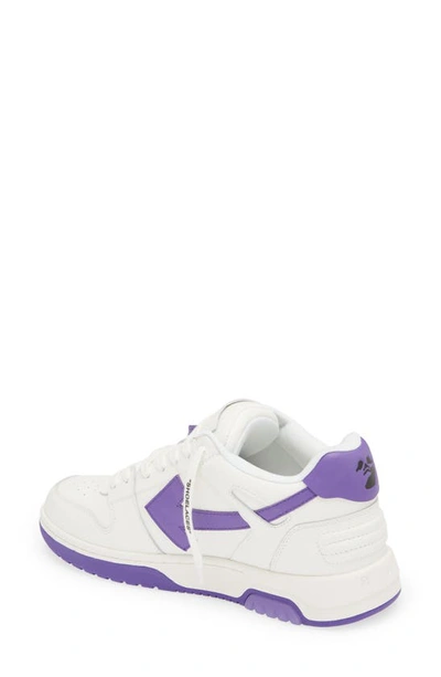 Shop Off-white Out Of Office Sneaker In White/ Violet