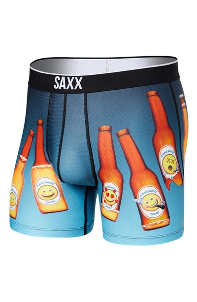 Shop Saxx Volt Boxer Briefs In Mood Swing