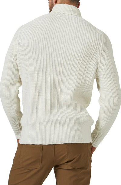 Shop 7 Diamonds Twin City Rolled Turtleneck Sweater In Ivory