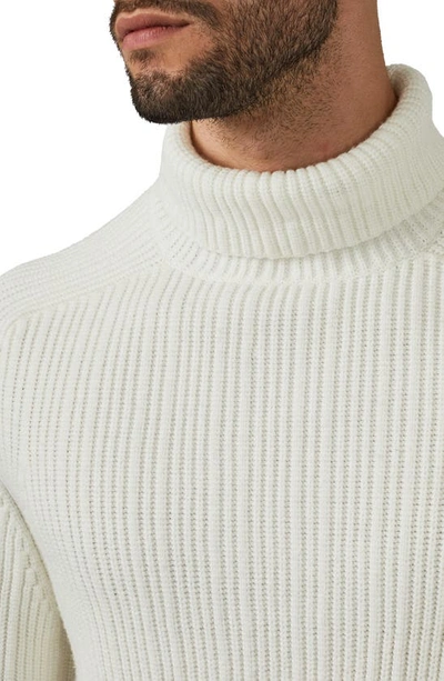 Shop 7 Diamonds Twin City Rolled Turtleneck Sweater In Ivory