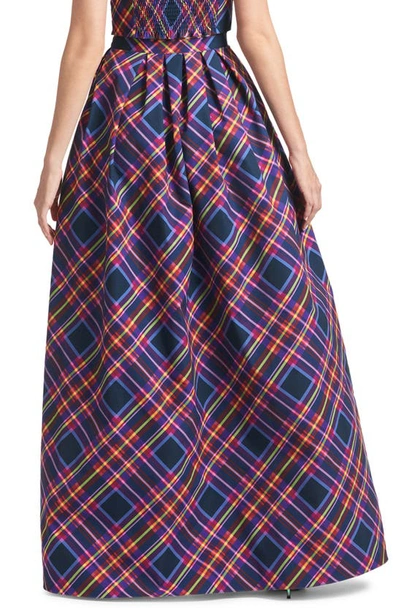 Shop Sachin & Babi Ava Plaid Maxi Skirt In Party Plaid
