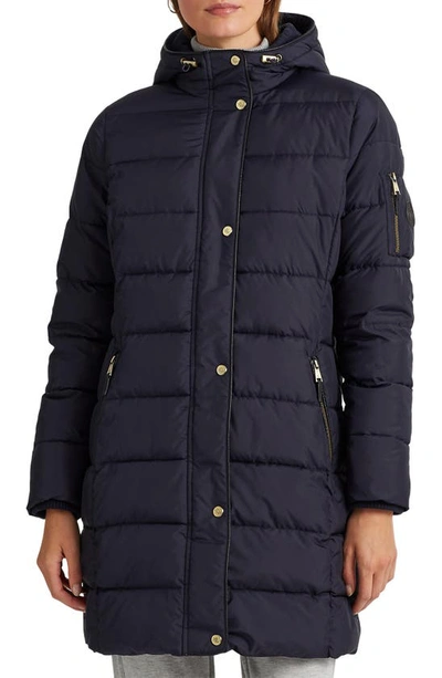 Joules caldecott coat top navy size 10