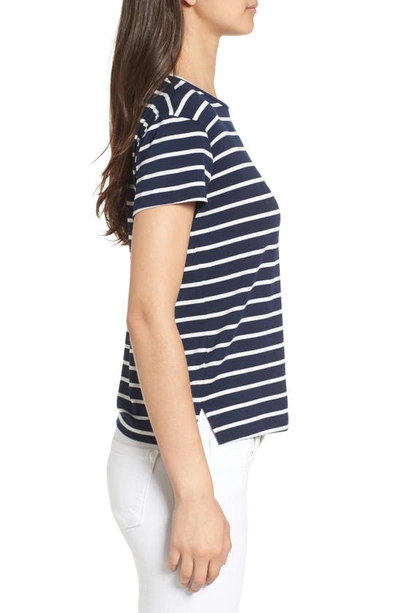 Shop Amour Vert Casey Tee In Basque Stripe