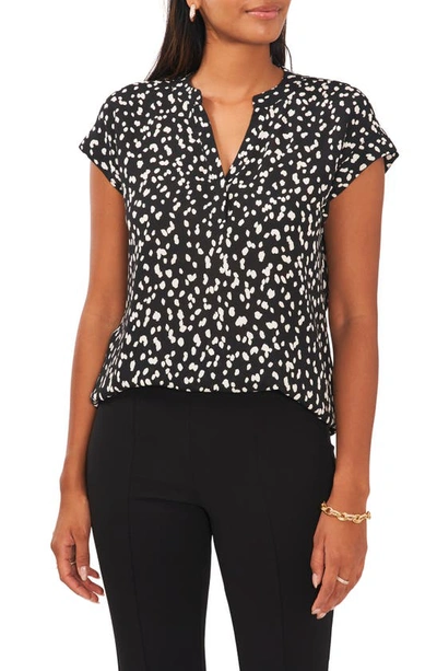 Chaus split neck blouse sale