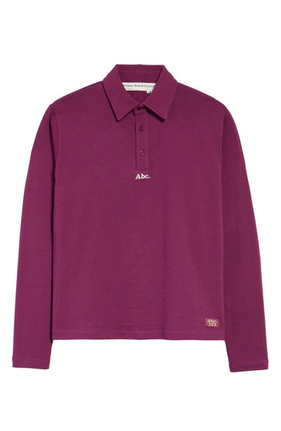 Shop Advisory Board Crystals Abc. 123. Rugby Polo In Rhodolite Purple