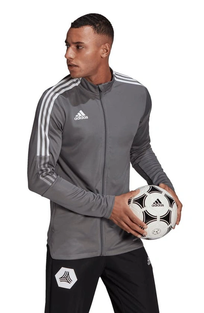 Shop Adidas Originals Tiro 21 Performance Track Jacket In Team Grey