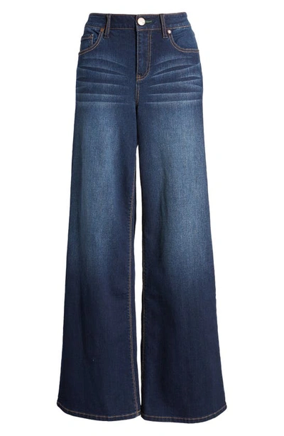 Shop 1822 Denim High Waist Wide Leg Jeans In Lennox