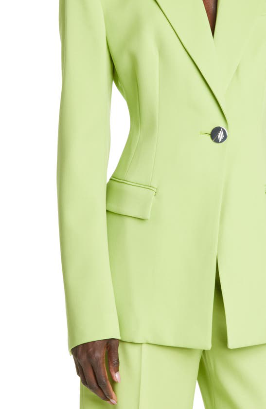 The Attico single-breasted blazer - Green