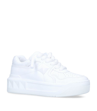 Shop Valentino One Stud Xl Sneakers In White