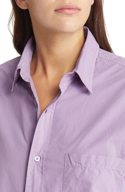 Shop Citizens Of Humanity Kayla Button-up Shirt In Wedgewood