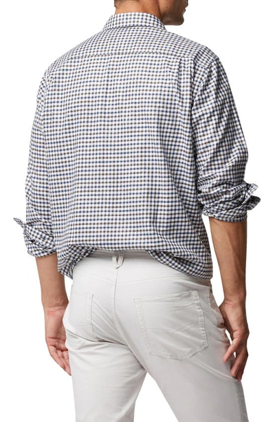 Rodd & Gunn Men's Gebbies Valley Gingham Sport Shirt In Walnut