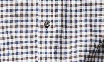 Rodd & Gunn Men's Gebbies Valley Gingham Sport Shirt In Walnut