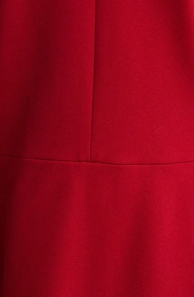 Anne Klein Womens Three Button Business Double-breasted Blazer In Titan Red