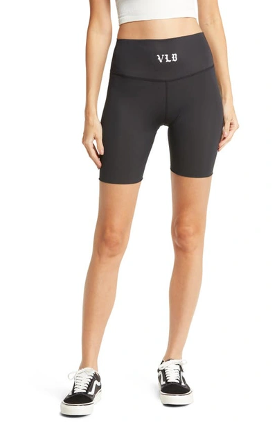 Shop Viva La Bonita Hype Woman High Waist Bike Shorts In Black