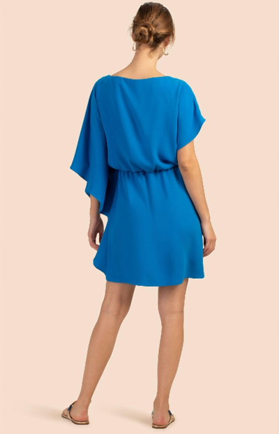 Shop Trina Turk Maison Dress In Brilliant Blue In Multi