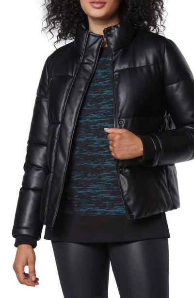 Marc new york faux leather puffer online