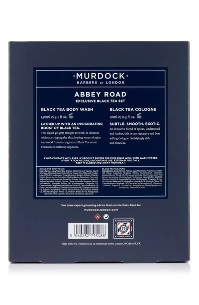 Shop Murdock London Abbey Road Black Tea Set (nordstrom Exclusive) Usd $48 Value