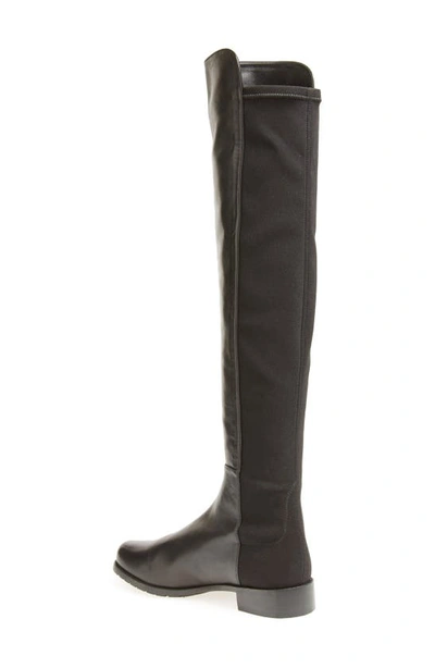 Stuart Weitzman 5050 Over The Knee Boot In Black