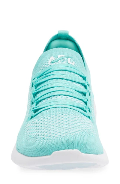 Shop Apl Athletic Propulsion Labs Techloom Breeze Knit Running Shoe In Mint / White