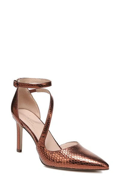 Shop 27 Edit Naturalizer Abilyn Ankle Strap Pump In Copper