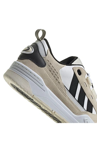 Shop Adidas Originals Adi2000 Platform Sneaker In Cream White/ Black/ White