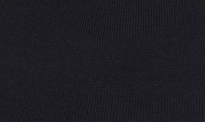 Shop Meryll Rogge Merino Wool Open Back Sweater In Navy