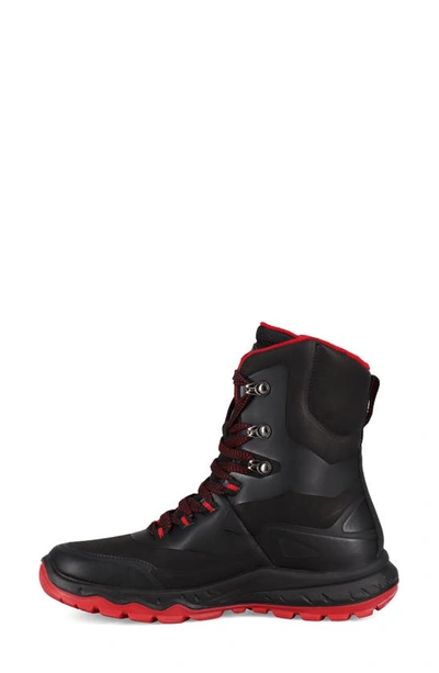 Santana Canada Tanya Waterproof Snow Boot In Black Red
