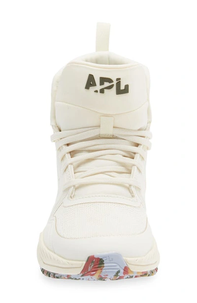 Shop Apl Athletic Propulsion Labs Techloom Defender Waterproof Sneaker In Pristine / Fatigue / Cedar