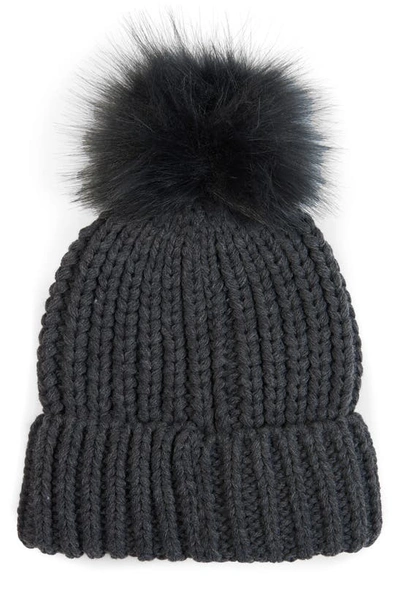 Barbour Saltburn Beanie In Charcoal