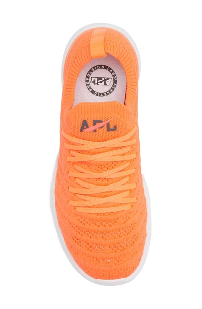 Shop Apl Athletic Propulsion Labs Techloom Wave Hybrid Running Shoe In Magma / Asteroid / White