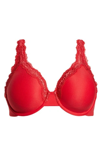 Shop Wacoal Softly Styled Underwire Bra In Barbados Cherry