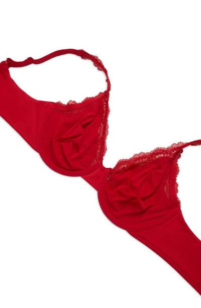 Shop Wacoal Softly Styled Underwire Bra In Barbados Cherry