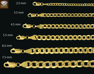 Pre-owned Globalwatches10 Real 10k Gold Cuban Curb Link Chain Necklace 6.5mm 24" Authentic 10k Yellow Gold