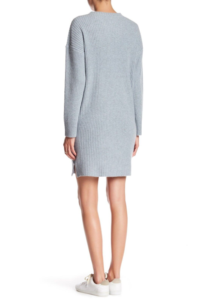 Pre-owned 360cashmere 360 Cashmere Keegan Cashmere Dress Charmbray Size Xs, S, M $391