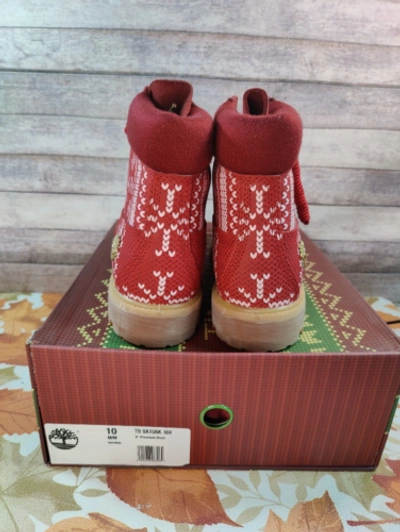 NEW Timberland “Ugly Sweater” 6” Premium Boots - Size 9 **ULTRA RARE**
