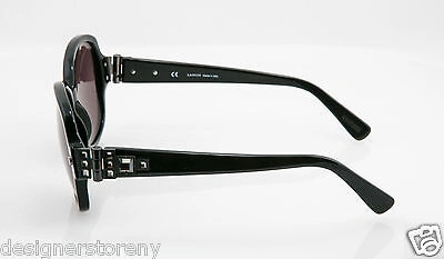 Pre-owned Lanvin Sln510s Sln 510s 700 Black W/grey Sunglasses 55-17-140 In Gray