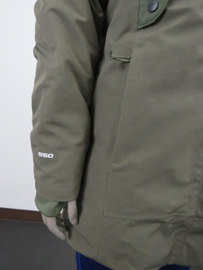 Pre-owned The North Face Womens  Outer Boroughs 550-down Warm Parka Jacket - Green In New Taupe Green