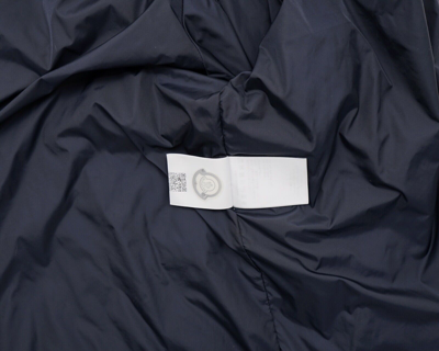 Pre-owned Moncler Jacket Bert Hooded Down Filled X-large Size 5 In Blue