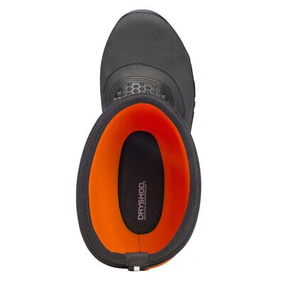 Pre-owned Dryshod Unisex Megatar Extreme-protection Steel-toe Work Boot, Sizes (meg-mh-bk) In Orange