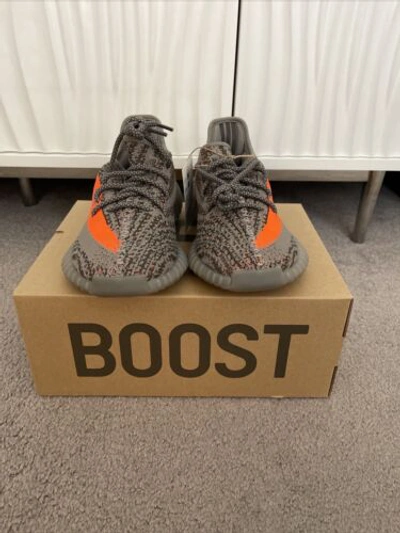 Pre-owned Adidas Originals Size 6.5 - Adidas Yeezy Boost 350 V2 Beluga Reflective In Gray