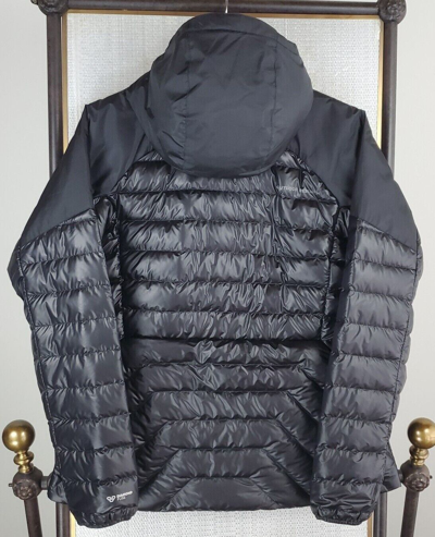 Pre-owned Outdoor Research $279  800 Down Womens Size Medium Black Helium Jacket Coat