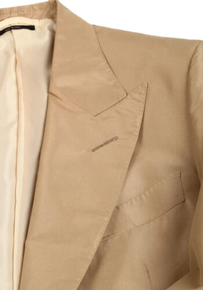 Pre-owned Tom Ford Atticus Beige Sport Coat Size 50 It / 40r U.s. With Tags