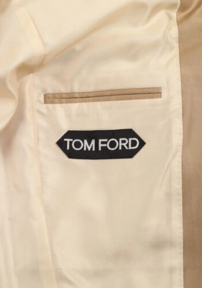 Pre-owned Tom Ford Atticus Beige Sport Coat Size 50 It / 40r U.s. With Tags