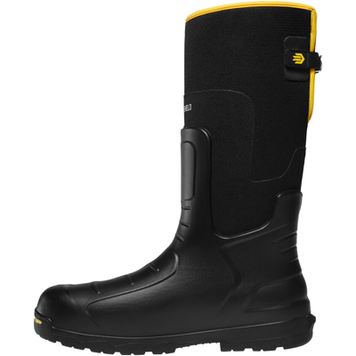 Pre-owned Lacrosse Aeroguard 16" Composite Toe Polyurethane Outdoor Boots 257110 - In Black