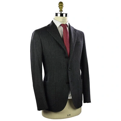 Pre-owned Kired Exclusive For Isuit Kired Kiton Suit Virgin Wool Cashmere And Ea Size 48 Eu 38 Us R8 Krv1 In Gray