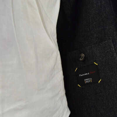Pre-owned Kired Exclusive For Isuit Kired Kiton Suit Virgin Wool Cashmere And Ea Size 48 Eu 38 Us R8 Krv1 In Gray