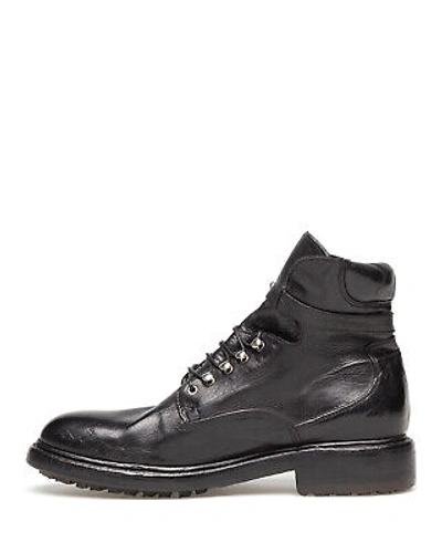 Pre-owned Preventi Women's Ankle Boots  Concetta Negro Leather Black