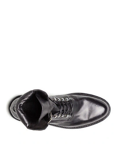 Pre-owned Preventi Women's Ankle Boots  Concetta Negro Leather Black