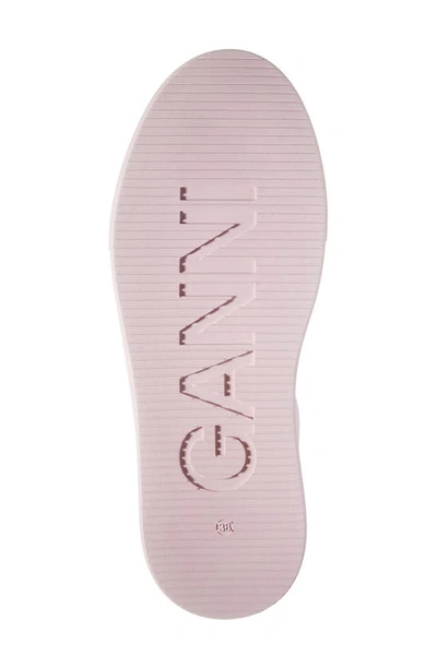 Shop Ganni Sporty Mix Monochrome Sneaker In Pale Lilac