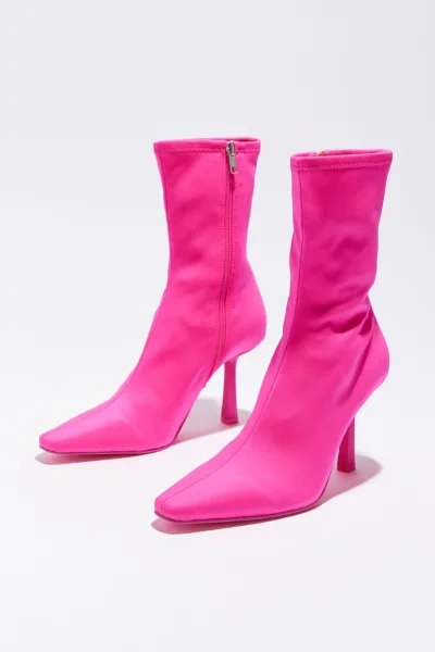 Shop Steve Madden Vakay Sock Boot In Pink